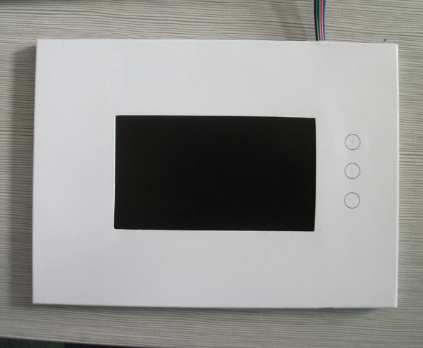 LCD Video Greeting Card with Printing