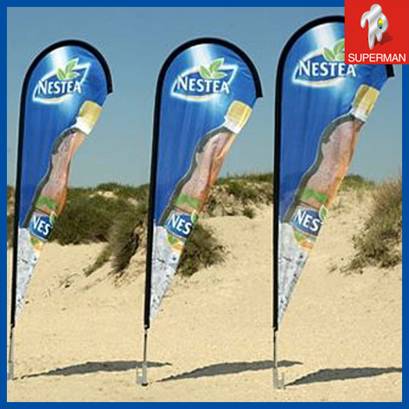 Promotional Teardrop Flags/ Stands for Outdoor