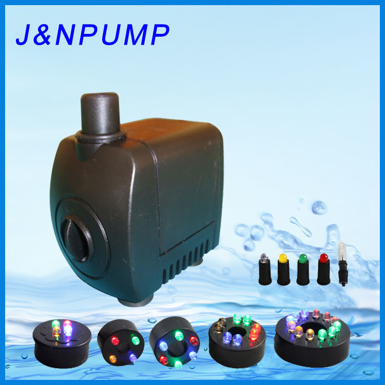 Handcraft Fountain Pump Lamp Underwater Pump Light HK-379LED Synchronous Motor Pump, Aquarium Pump, Submersible Pump Mini Fountain Pump, Artware Water Pump LED