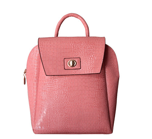 PU Fashion PU Leather School Pack Bag for Lady Satchel (XB056)