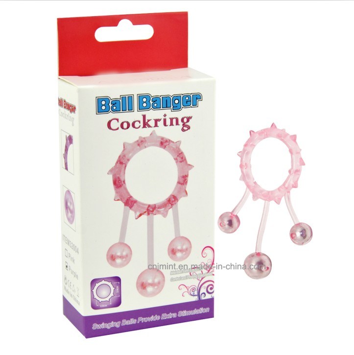 Cock Ring for Men with 3 Balls