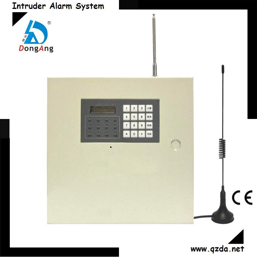 GSM/PSTN 8 Wired & 8 Wireless Zones Burglar Alarm (DA-208G)