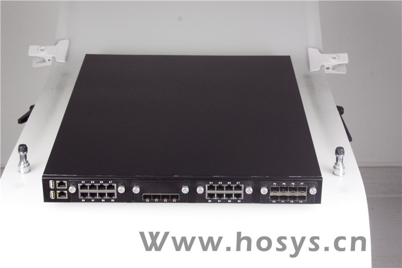 4~32 Gigabit LAN Ports 1u Network Appliance