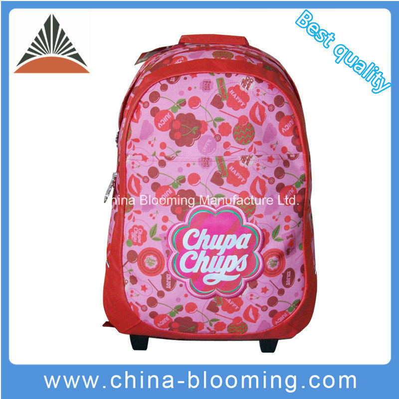 Travel School Student Trolley Backpack Luggage Bag for Stationery