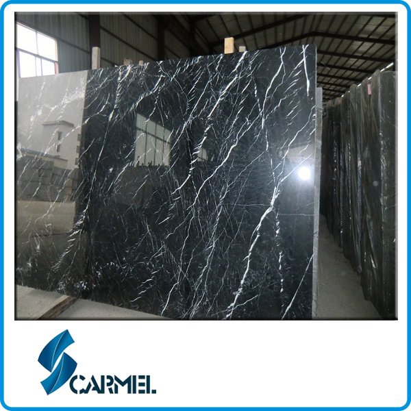 China Black Marble for Countertop/Floor Tile/Slab