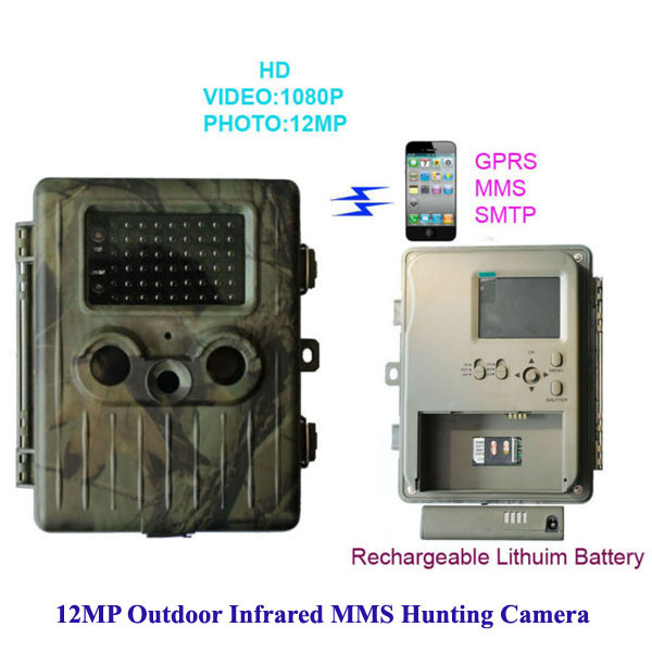 12MP Wildlife Hunting Camera Outdoor GPRS Camera 940nm