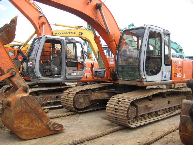 Used Hitachi Hydraulic Crawler Excavator (Ex200-1)
