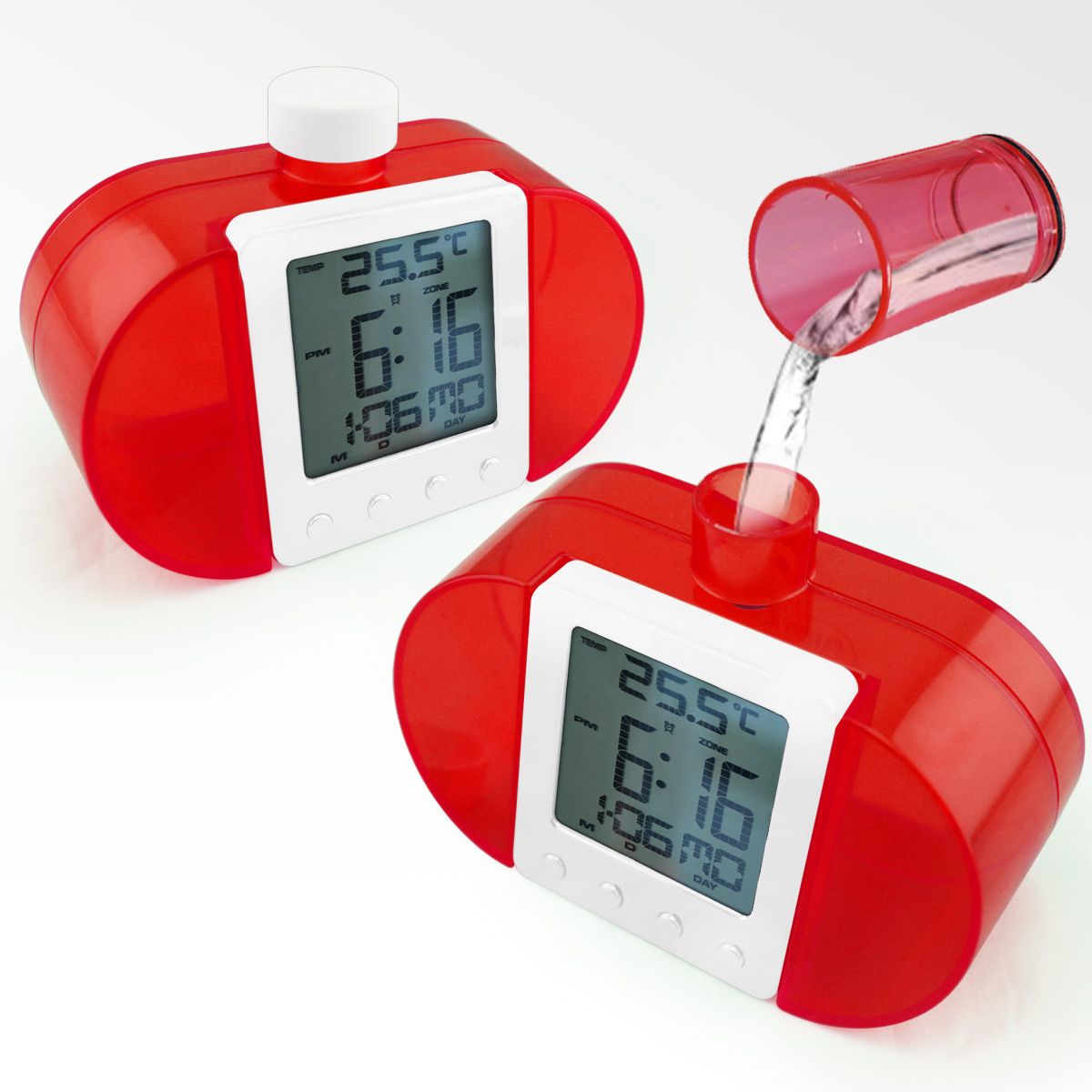 Carbon Zero Green Water Powered Alarm Clock