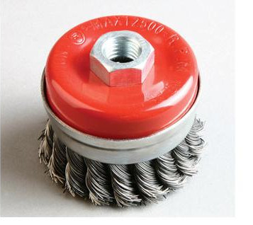 Twisted Cup Brush with High Efficiency (65mm~150mm diameter)