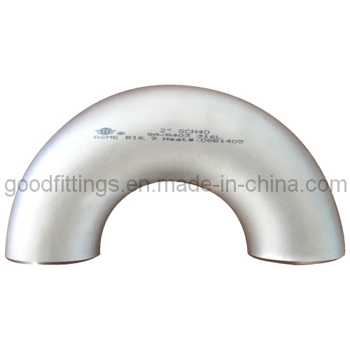 Stainless Steel Fittings (180 Deg Elbow)