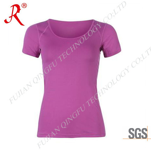 Popular and Suitable Custom Fit Sport T-Shirt for Women (QF-S159)