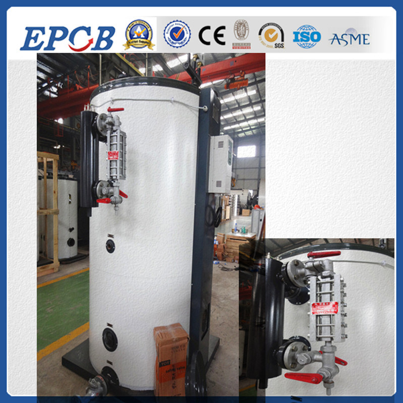 Quickly Installed Oil Gas Fired Vertical Boiler
