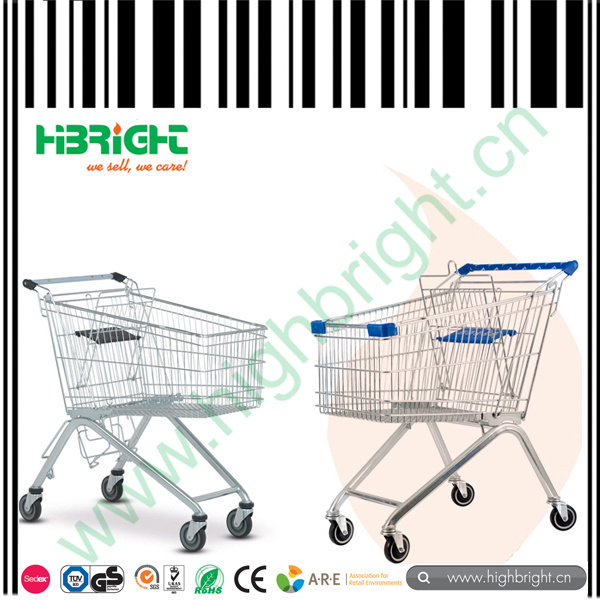 150L Super Store Shopping Cart for Consumer