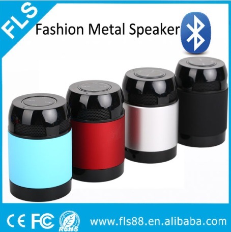 Most Popular Mini Cylinder Bluetooth Speaker for Christmas Promotion Gift