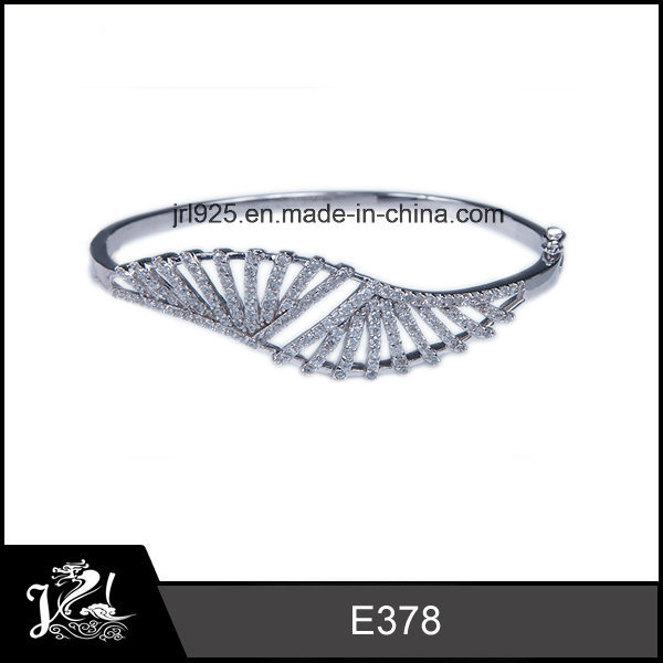 Jrl Hot New Products Fashion Solid 925 Silver Wrap Bangle
