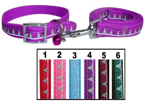 New Arrival Colorful Christmas Gifts Pet Products, Dog Leash&Collar (JCLC-343)