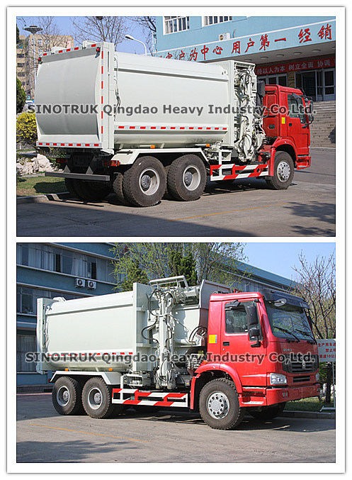 HOWO Side Loading Garbage Truck (ZZ3257M3847C)