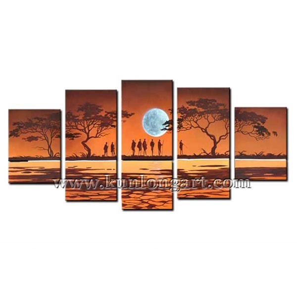 Modern Landscape Oil Painting for Wall Decoration (KLAA-0073)