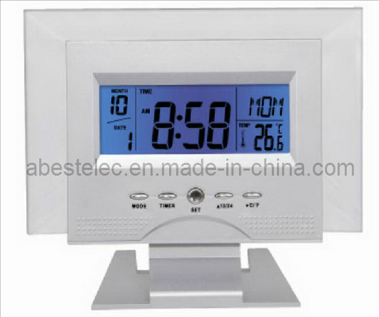 Sound Controlled Desk LCD Clock