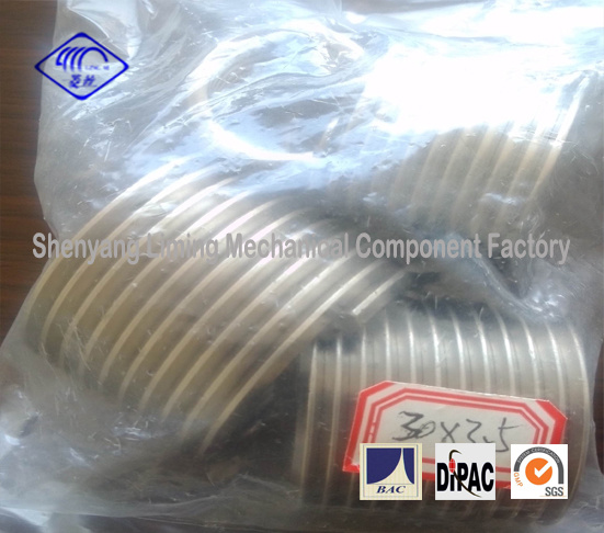 30X3.5 Wire Thread Insert Fasteners in Plastic Bag