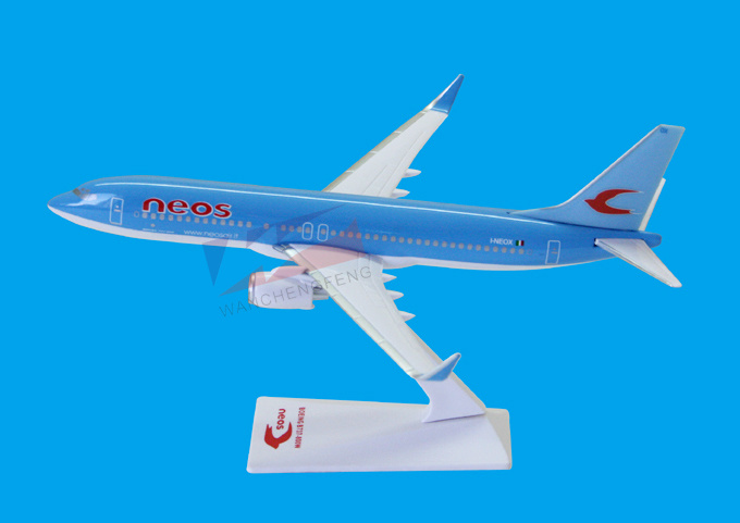 ABS Material Scale 1: 200 B737-800 Neos Plane Model