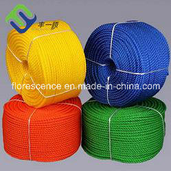 High Tensile Strength PP Monofilament 3 Strand Blue Thick Rope