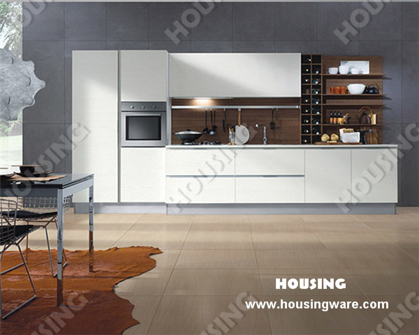 Simple Design Lacquer Finish Modular Modern Kitchen Made in China