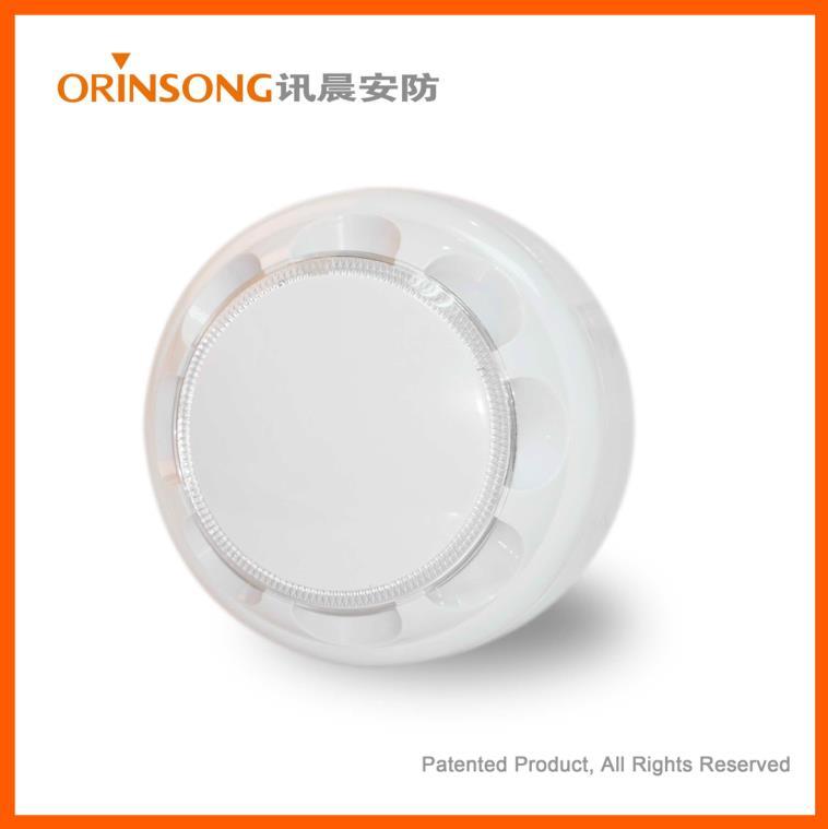 CE Approved Conventional Heat Detector/Rate of Rise or Fixed Temperature