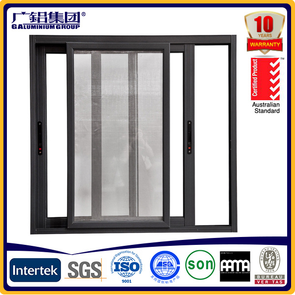 Horizontal Opening Pattern and Aluminum Alloy Frame Material Aluminum Alloy Sliding Window