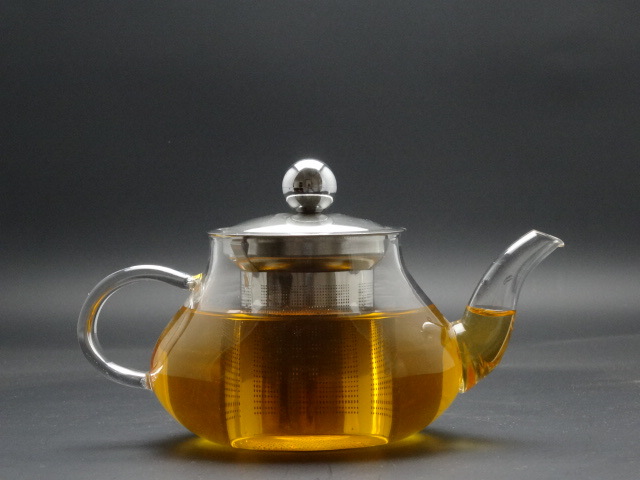 Wholesale - 500ml High Resistance Glass Teapot, High Quality Single Wall Teapot