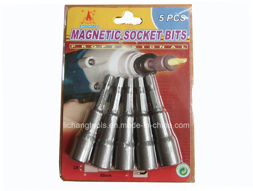 5 PCS Set Magnetic Nut Setter Hardware Tool