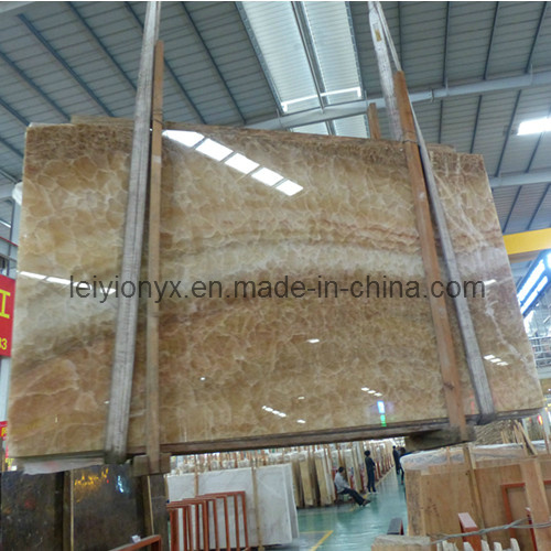Brown Onyx Cappuccino Marble for Building Project