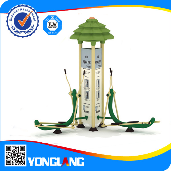 Yl-Js011 CE Approved Outdoor Park Fitness Twin Body Slender Shaping Stepper for Community Use