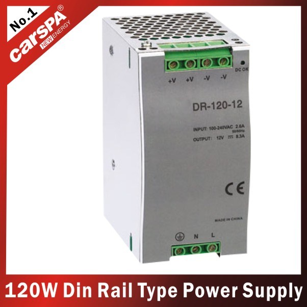 120W Guide Rail Type Switching Power Supply