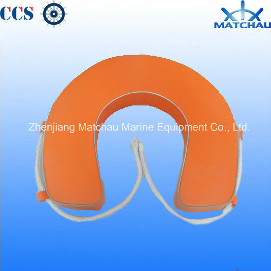 Marine Inflatable Waist Horse Shoe Life Buoy