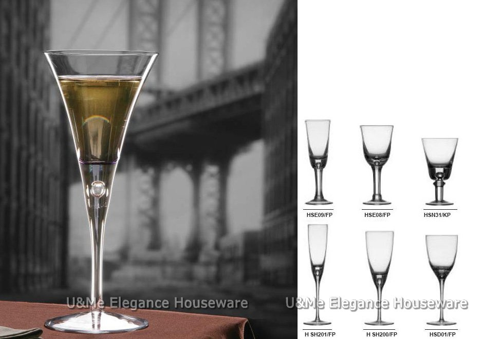 Glass Stemware / Glassware (HSE09/FP, HSE08/FP)