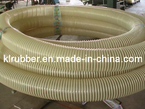 PU Heavy Duty Wire Reinforced Hose with SGS