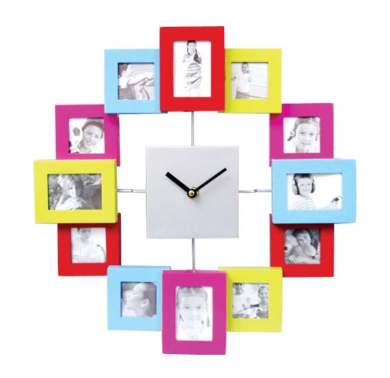 Plastic Photo Clock - 3171