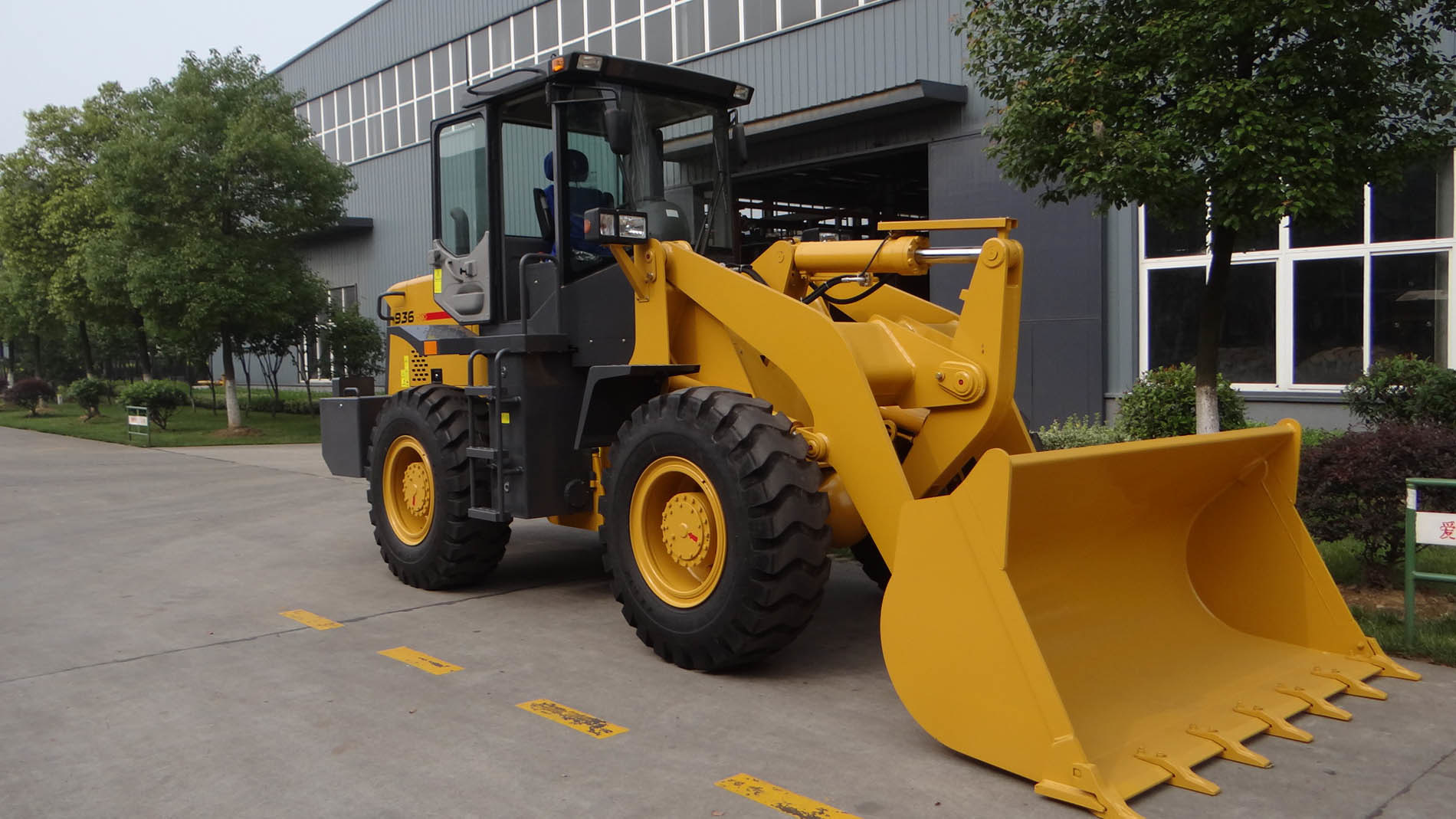 3ton Hydraulic Front Wheel Loader for Sale