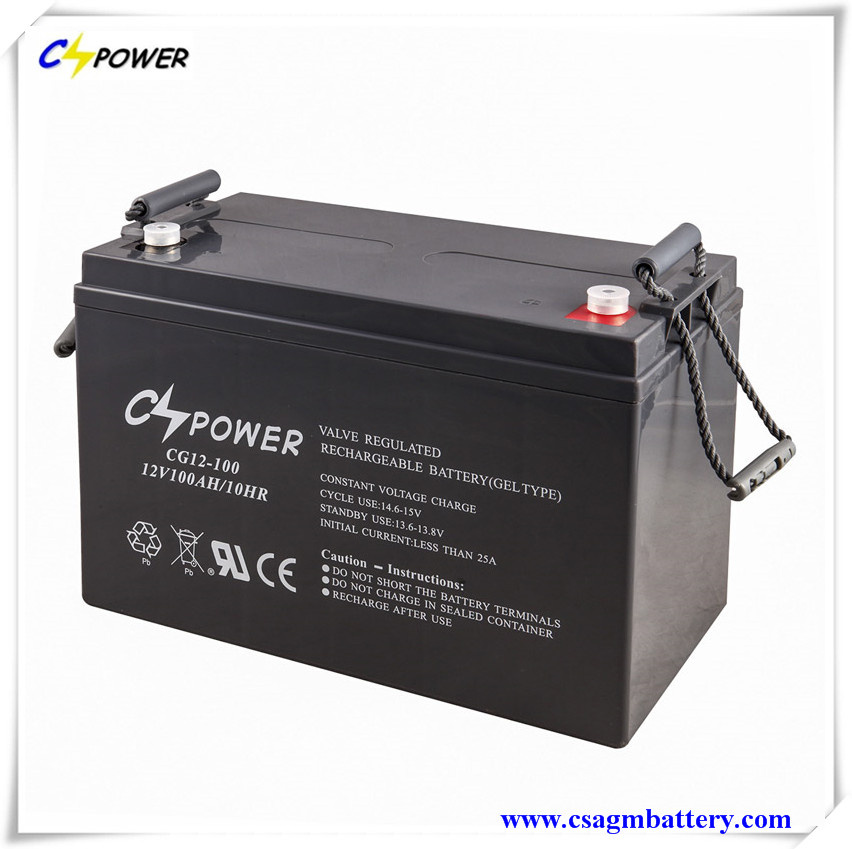 Deep Cycle AGM Gel Battery 12V55ah for Solar System (CG12-55)