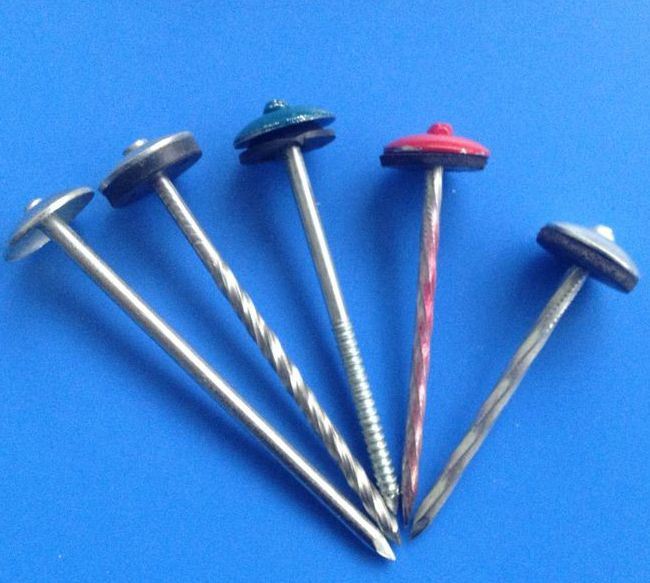 Colorful Hardware Roofing Nail (11BWG* 1 1/5'')