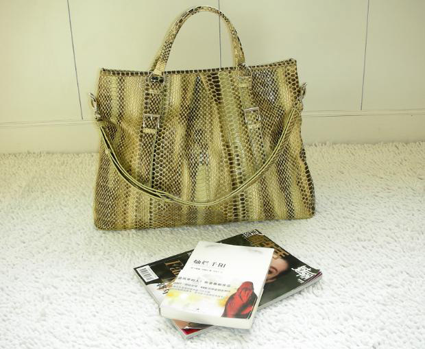 Snake PU Leather Shoulder Bags /Handbags (HYT-005)