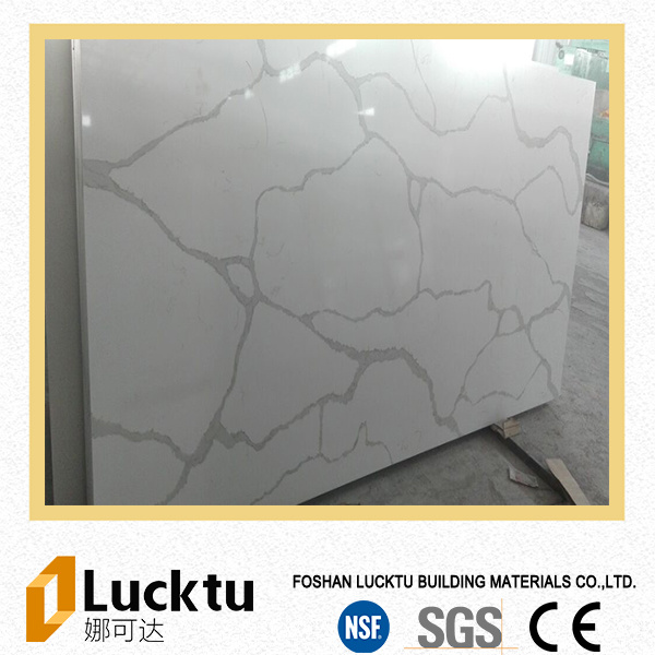 Project Calcatta White Artficial Stone with High Quality