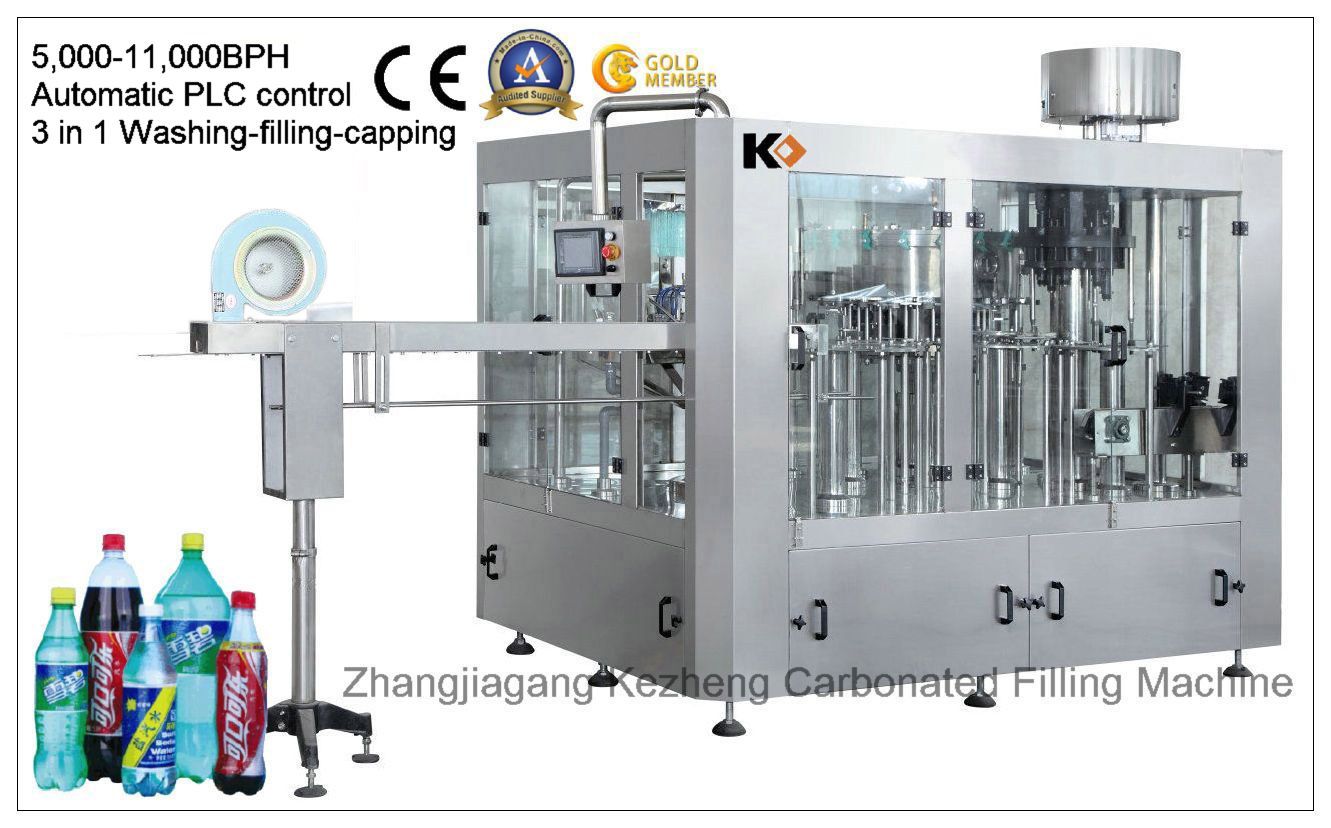 Automatic Washing, Filling and Capping Machine for CO2 Water