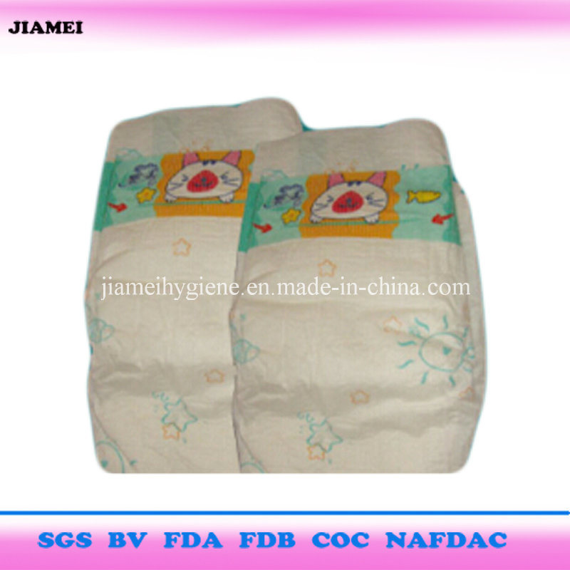 Super Soft Cotton Disposable Baby Diapers with Good Absorption