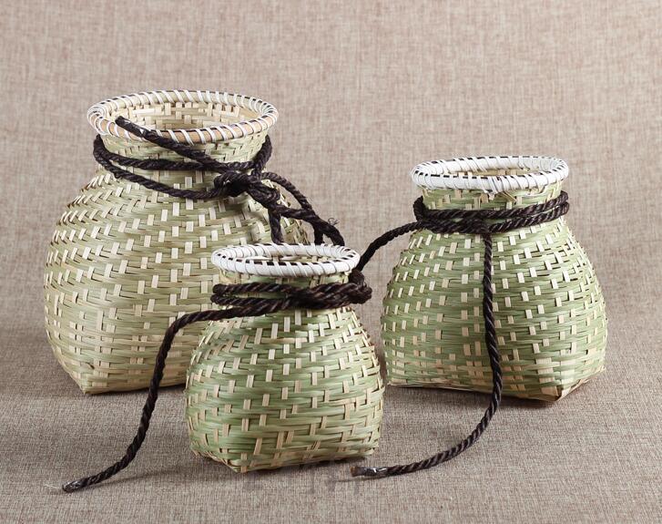 High Quality Handmade Natural Bamboo Basket (BC-NB1013)