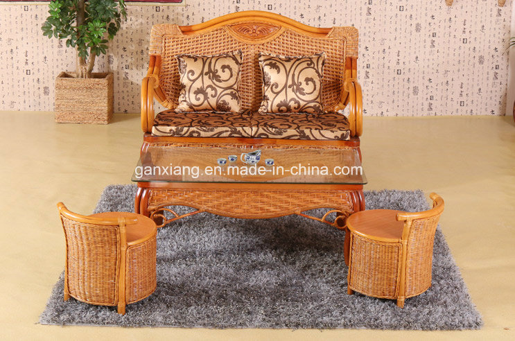 Living Room Sofa Set Rattan Furniture