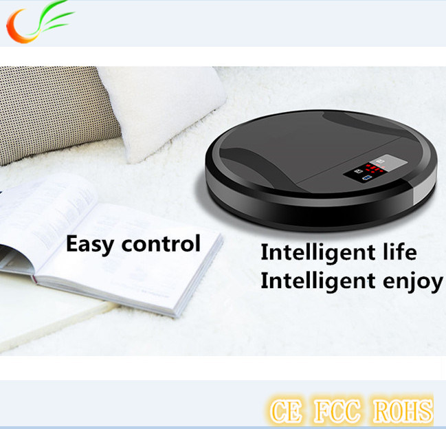 Intelligent Cleaner WiFi Cleaner Robot Vacuum Cleaner with LED