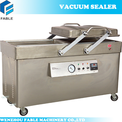 Double Chamber Stainless Steel Vacuum Sealer (DZ600/2SBII)