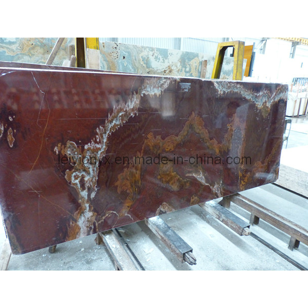Royal Ruby Onyx Marble for Builidng Material